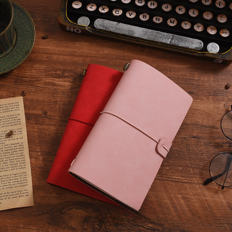 My Vintage A6 Notebook - Slim Retro Journal